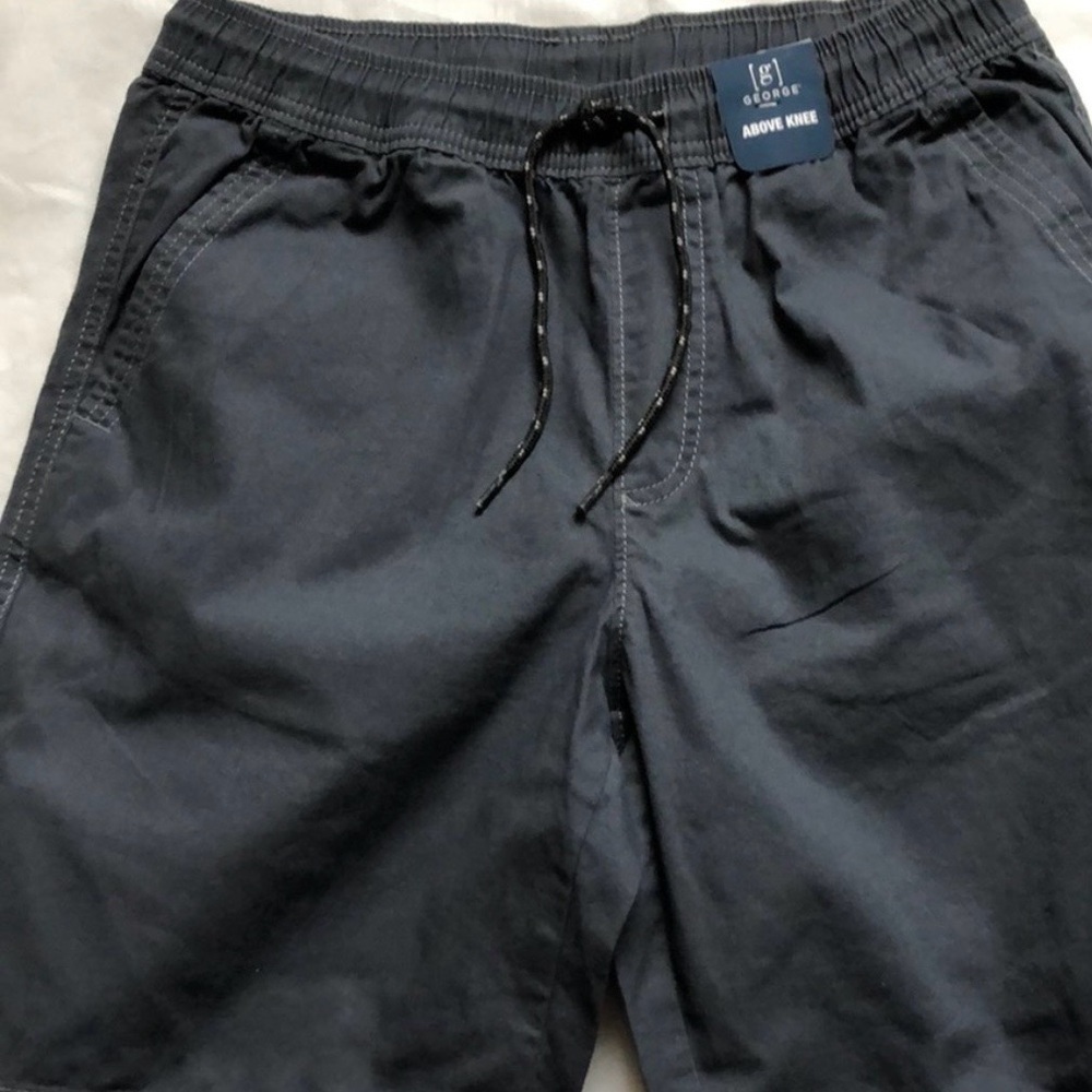 Shorts jogger mens new size S waist 28-30” George above the knee 98% cotton